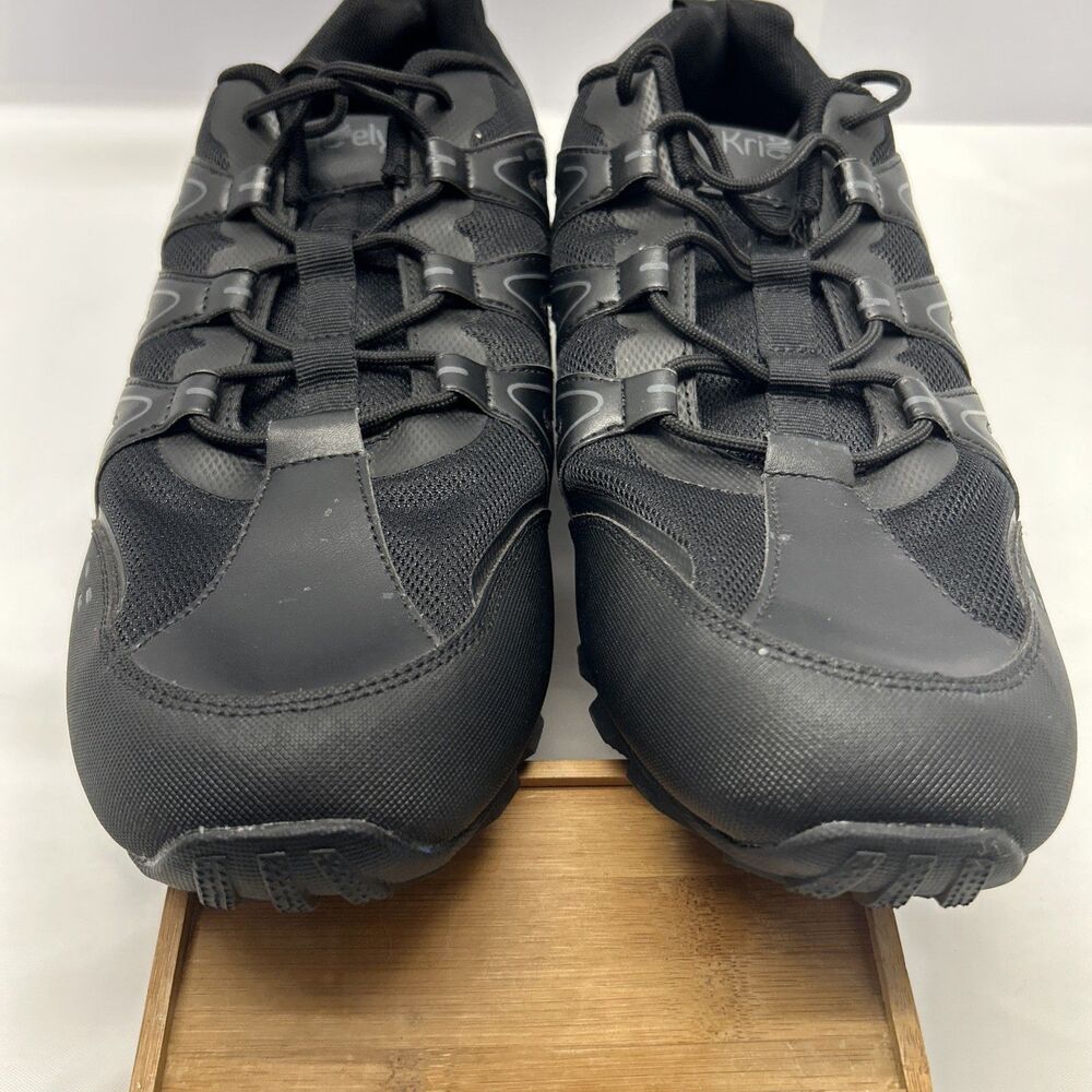 Kricely Trail Shoes Mens SZ 15 Solid Black Excellent Condition - Picture 9 of 9